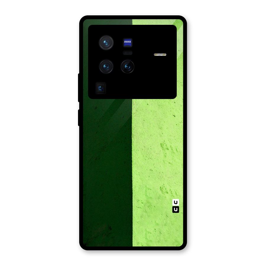 Shades Half Glass Back Case for Vivo X80 Pro