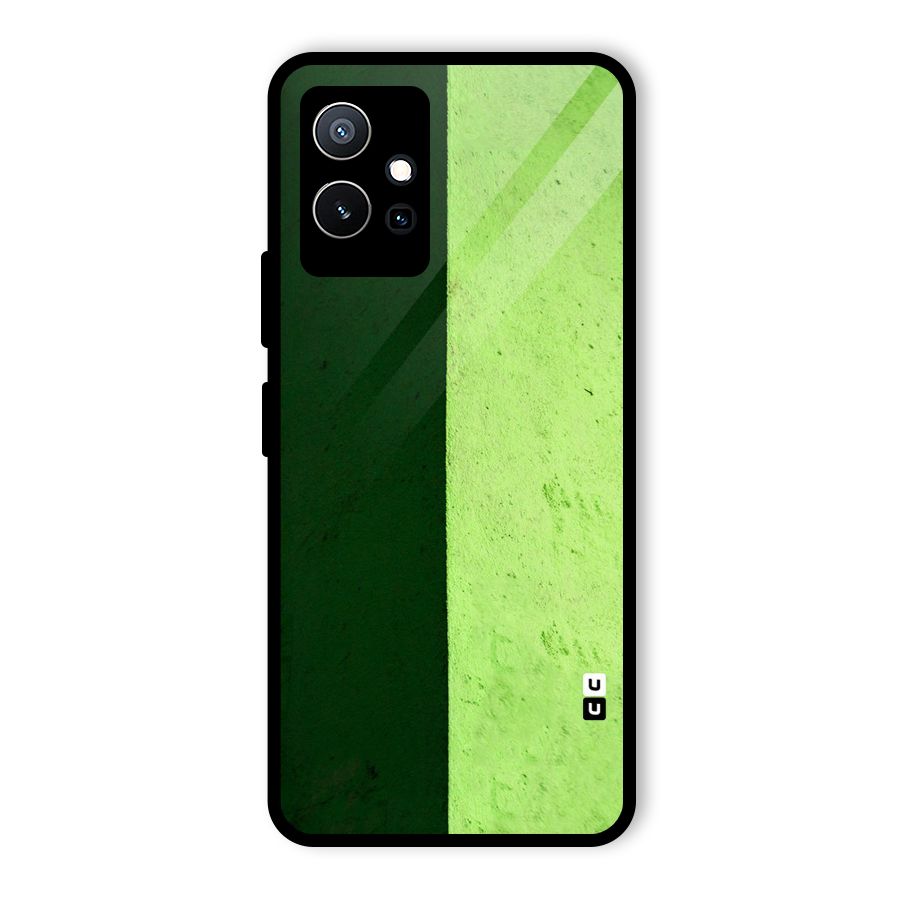 Shades Half Glass Back Case for Vivo Y75 5G