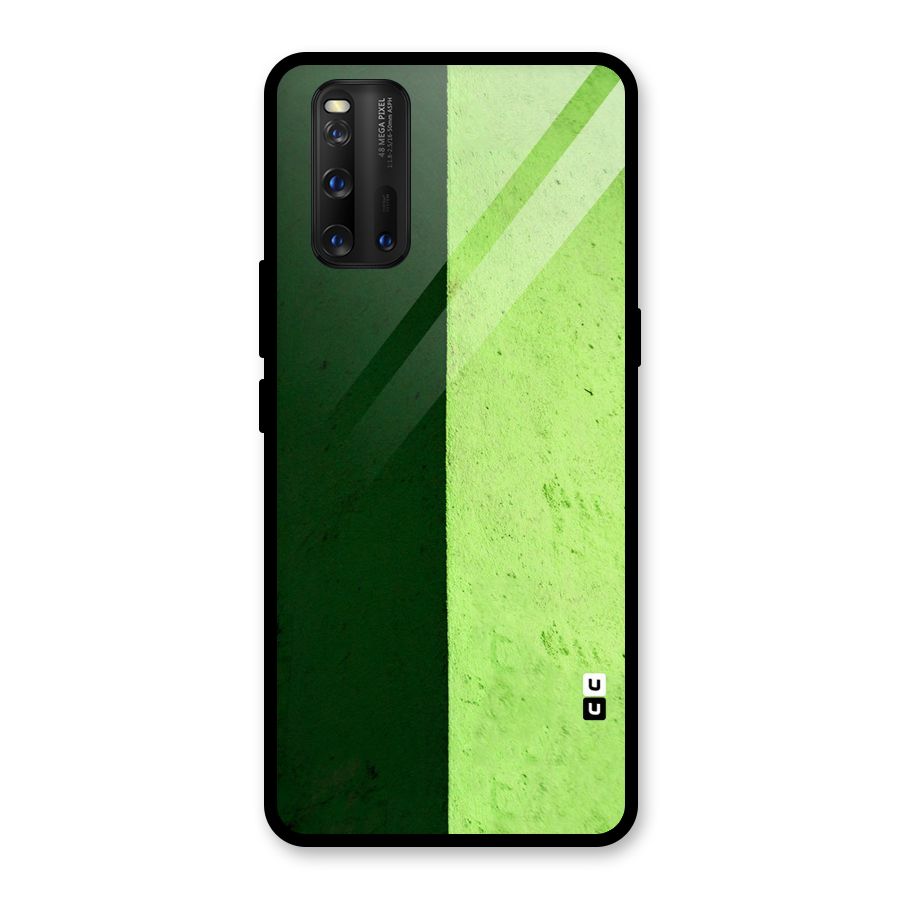 Shades Half Glass Back Case for Vivo iQOO 3