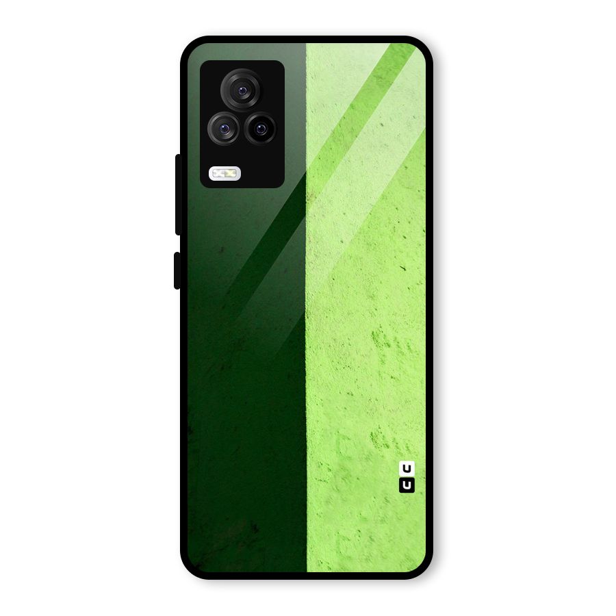 Shades Half Glass Back Case for Vivo iQOO 7 Legend 5G