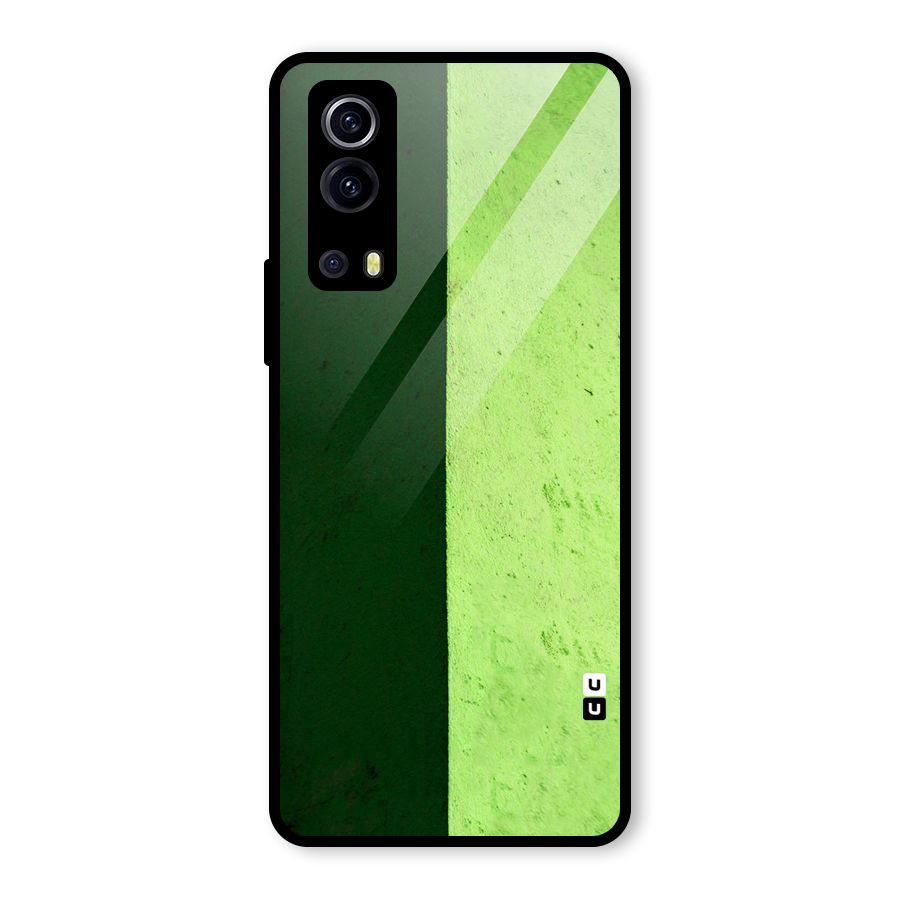 Shades Half Glass Back Case for Vivo iQOO Z3
