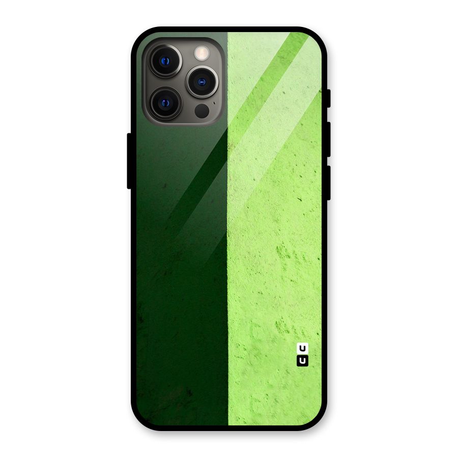 Shades Half Glass Back Case for iPhone 12 Pro Max