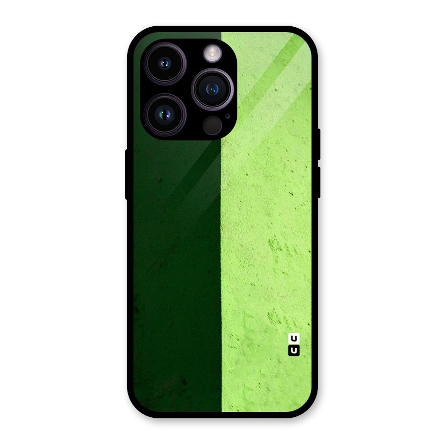 Shades Half Glass Back Case for iPhone 14 Pro