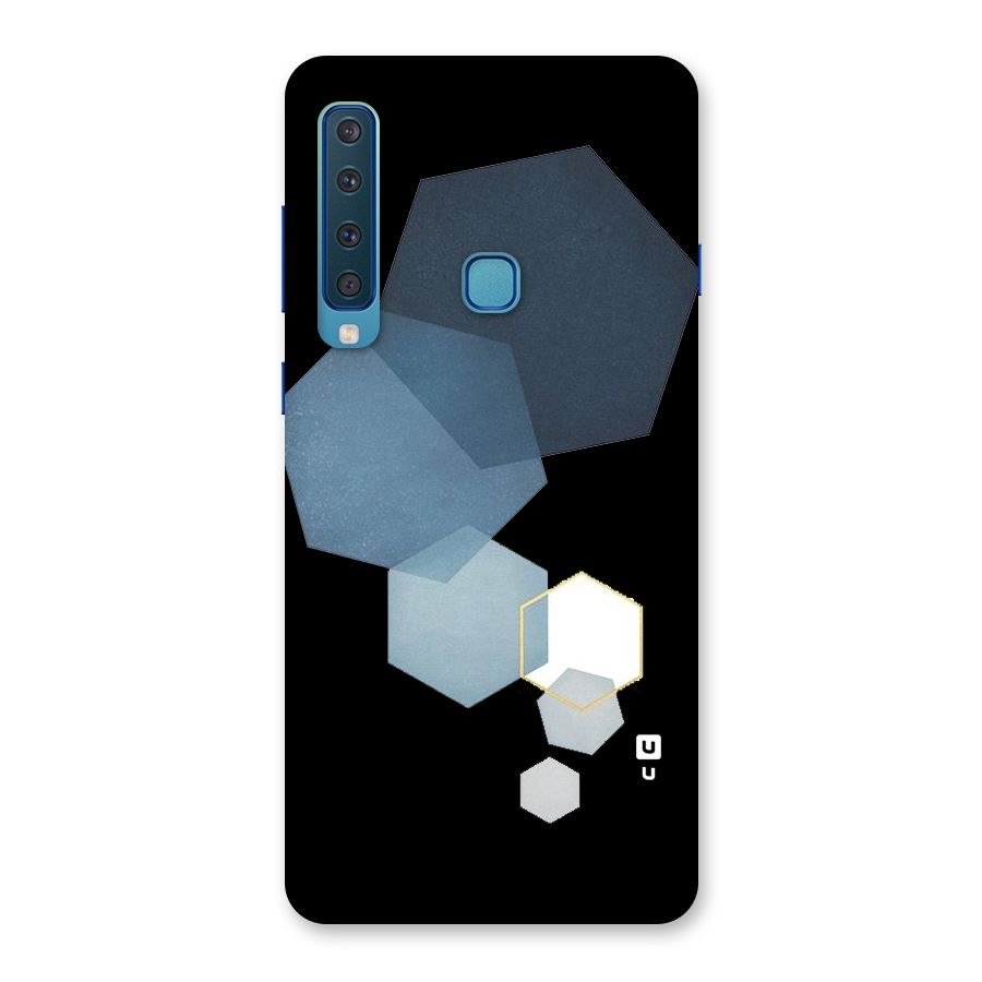 Shades Of Blue Shapes Back Case for Galaxy A9 (2018)