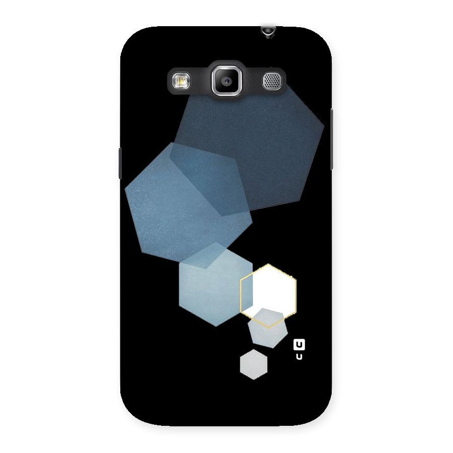 Shades Of Blue Shapes Back Case for Galaxy Grand Quattro