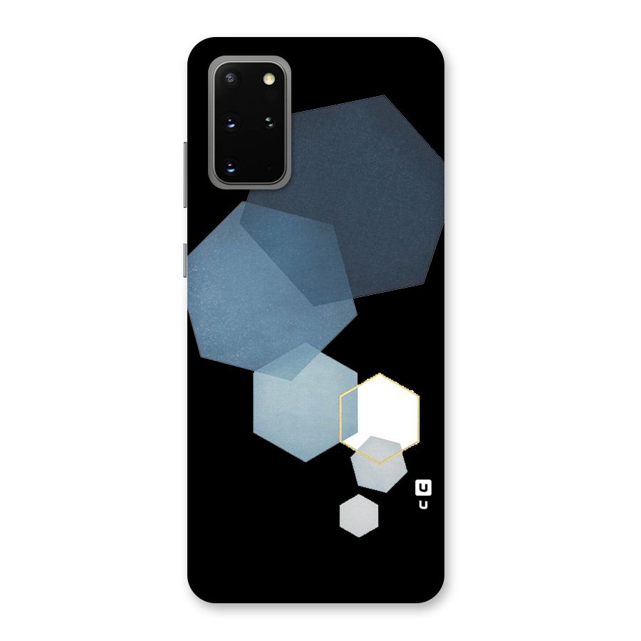 Shades Of Blue Shapes Back Case for Galaxy S20 Plus