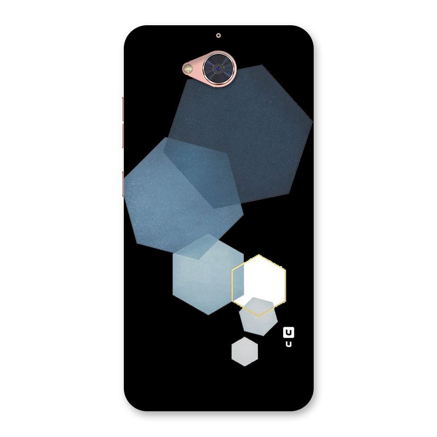 Shades Of Blue Shapes Back Case for Gionee S6 Pro