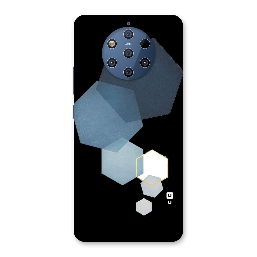 Shades Of Blue Shapes Back Case for Nokia 9 PureView
