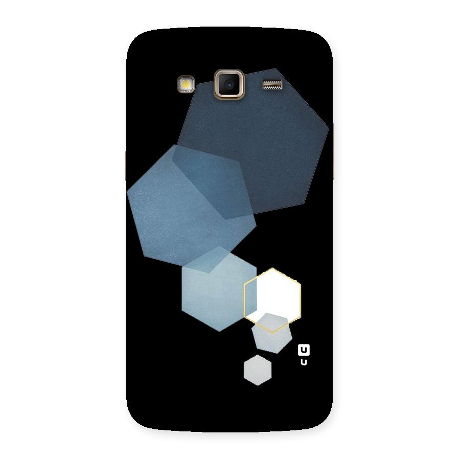 Shades Of Blue Shapes Back Case for Samsung Galaxy Grand 2