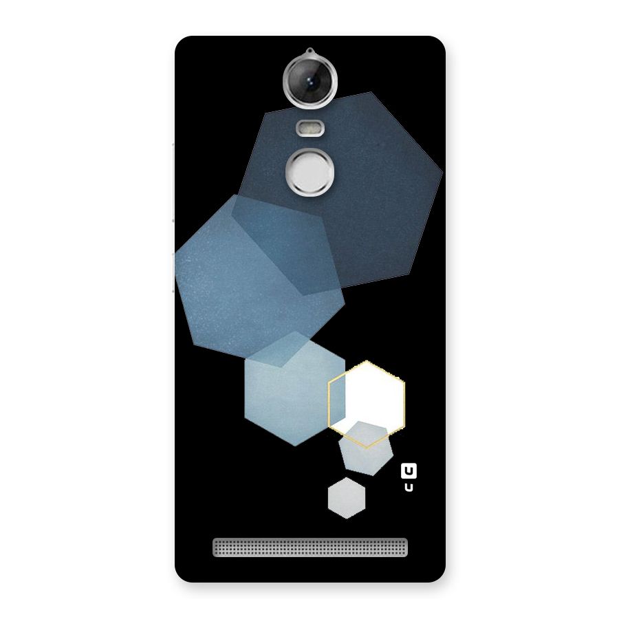 Shades Of Blue Shapes Back Case for Vibe K5 Note