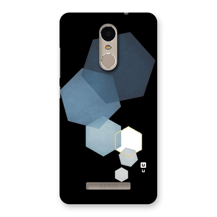 Shades Of Blue Shapes Back Case for Xiaomi Redmi Note 3