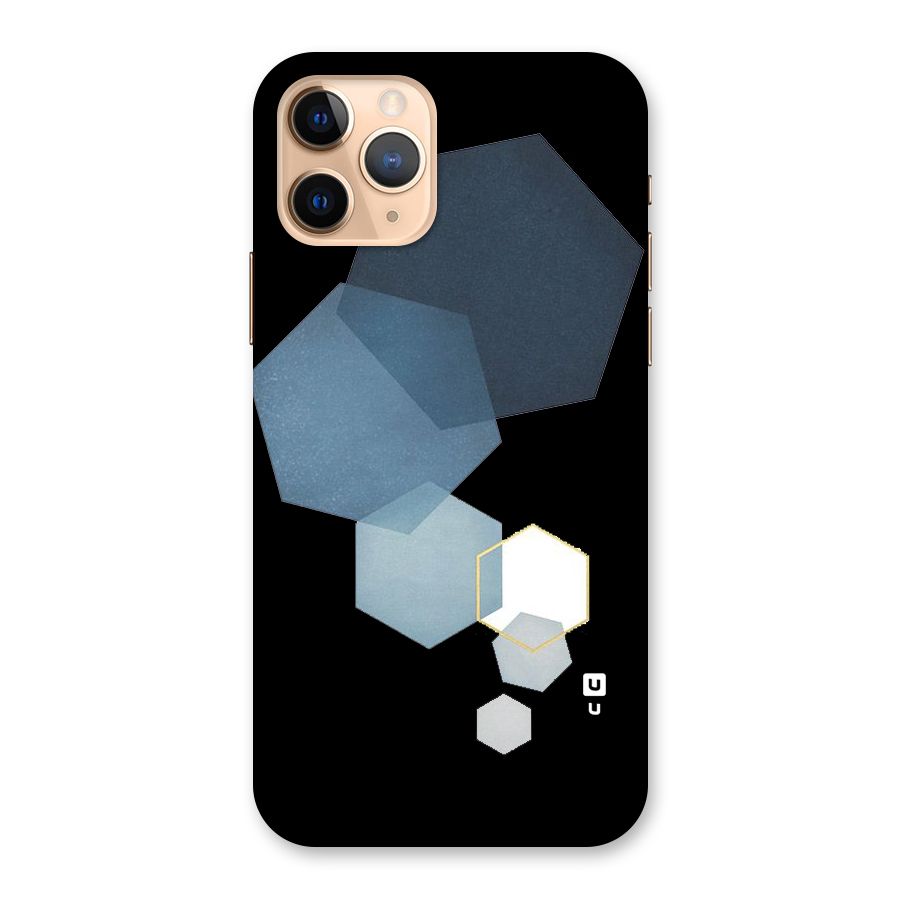 Shades Of Blue Shapes Back Case for iPhone 11 Pro