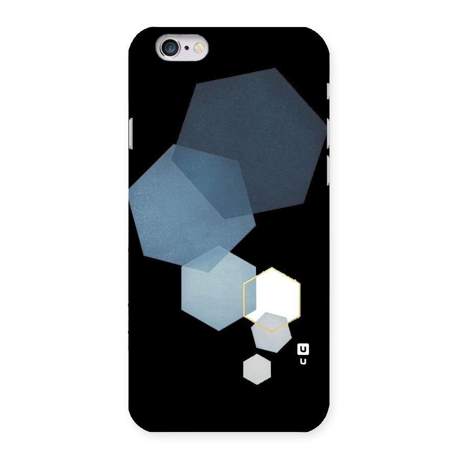 Shades Of Blue Shapes Back Case for iPhone 6 6S
