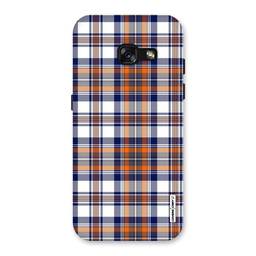 Shades Of Check Back Case for Galaxy A3 (2017)