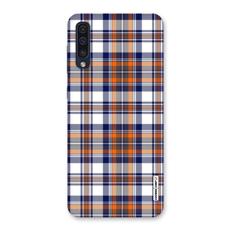 Shades Of Check Back Case for Galaxy A50s