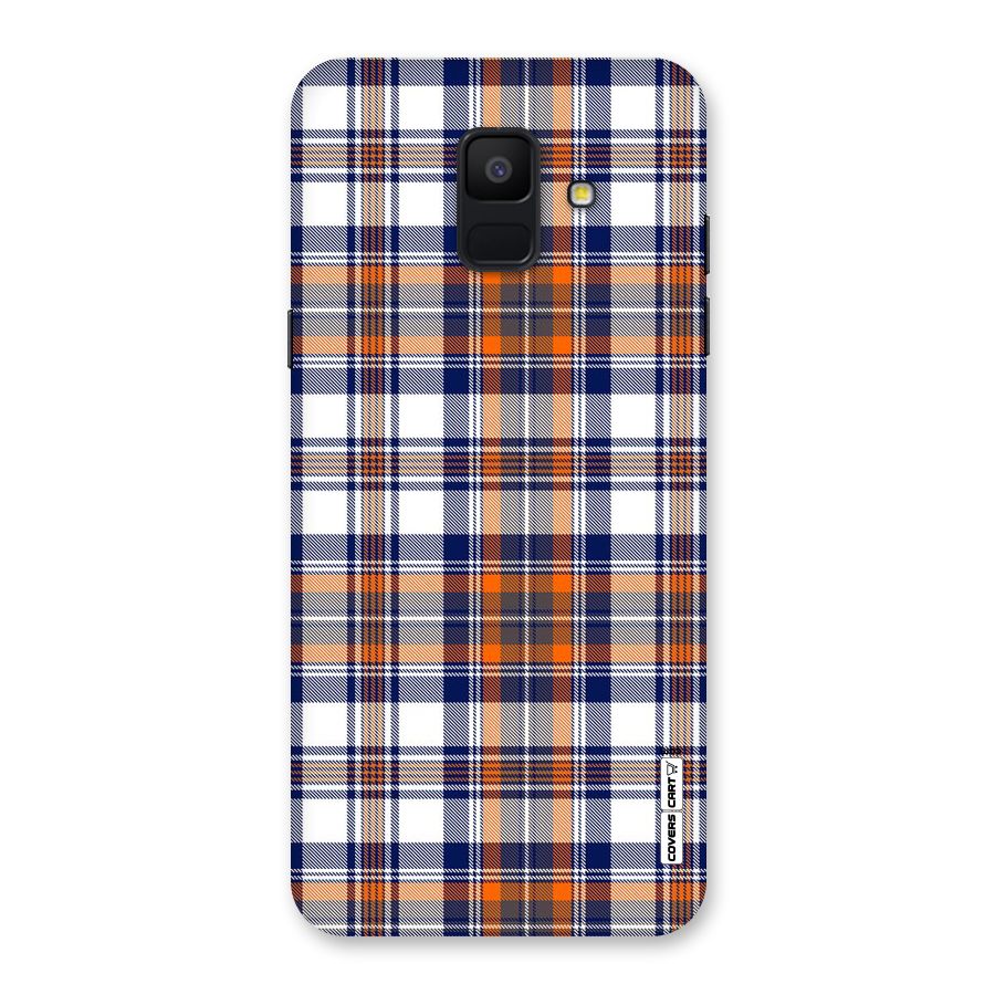 Shades Of Check Back Case for Galaxy A6 (2018)