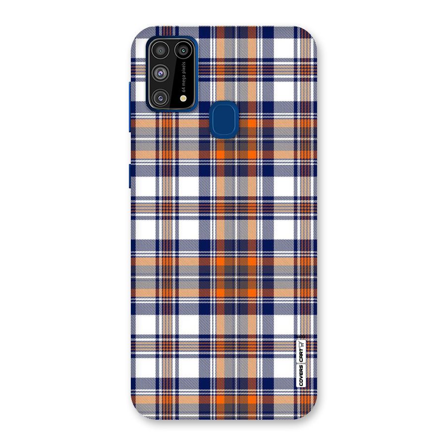 Shades Of Check Back Case for Galaxy F41