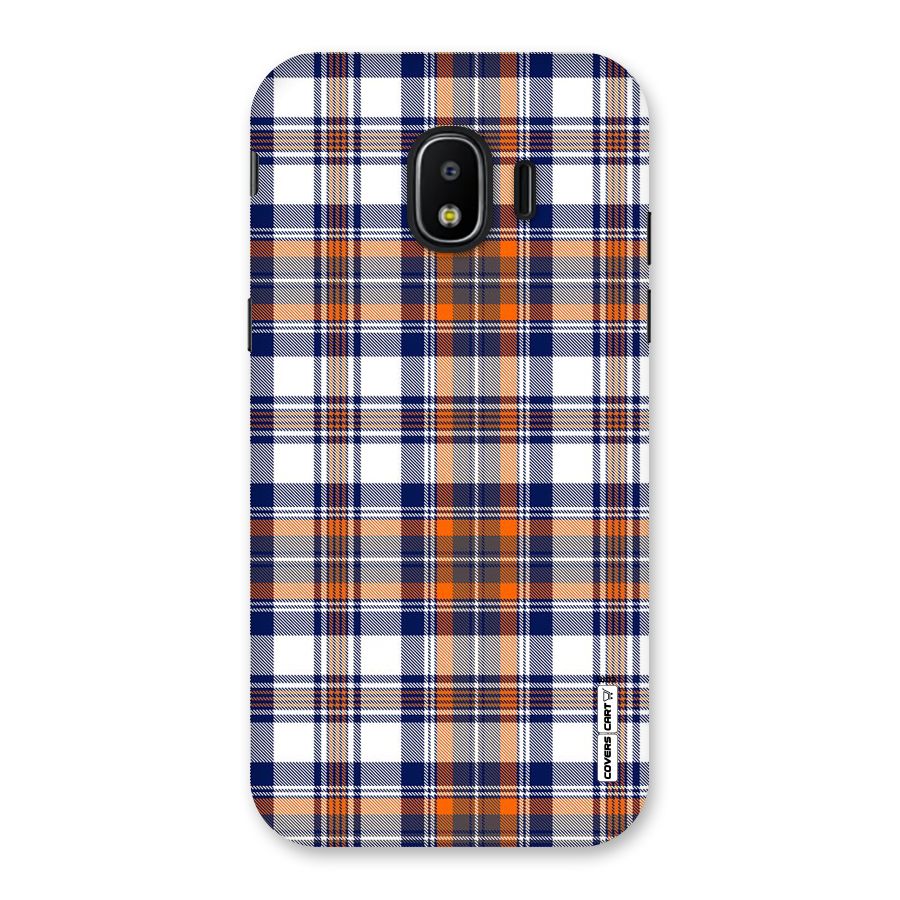 Shades Of Check Back Case for Galaxy J2 Pro 2018
