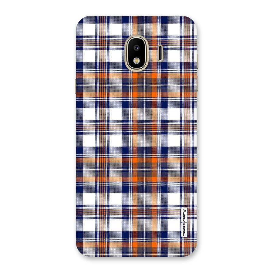 Shades Of Check Back Case for Galaxy J4