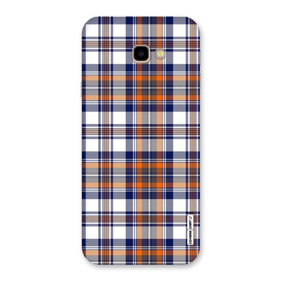 Shades Of Check Back Case for Galaxy J4 Plus