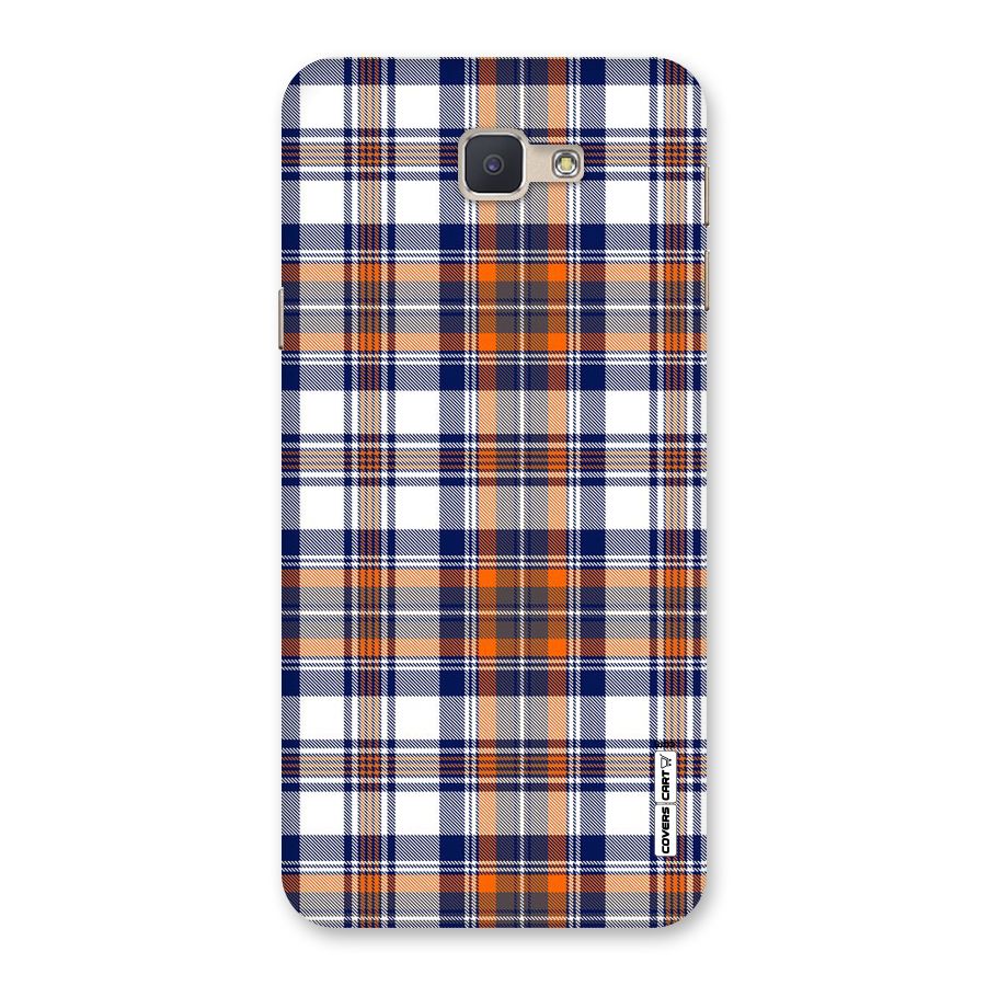 Shades Of Check Back Case for Galaxy J5 Prime