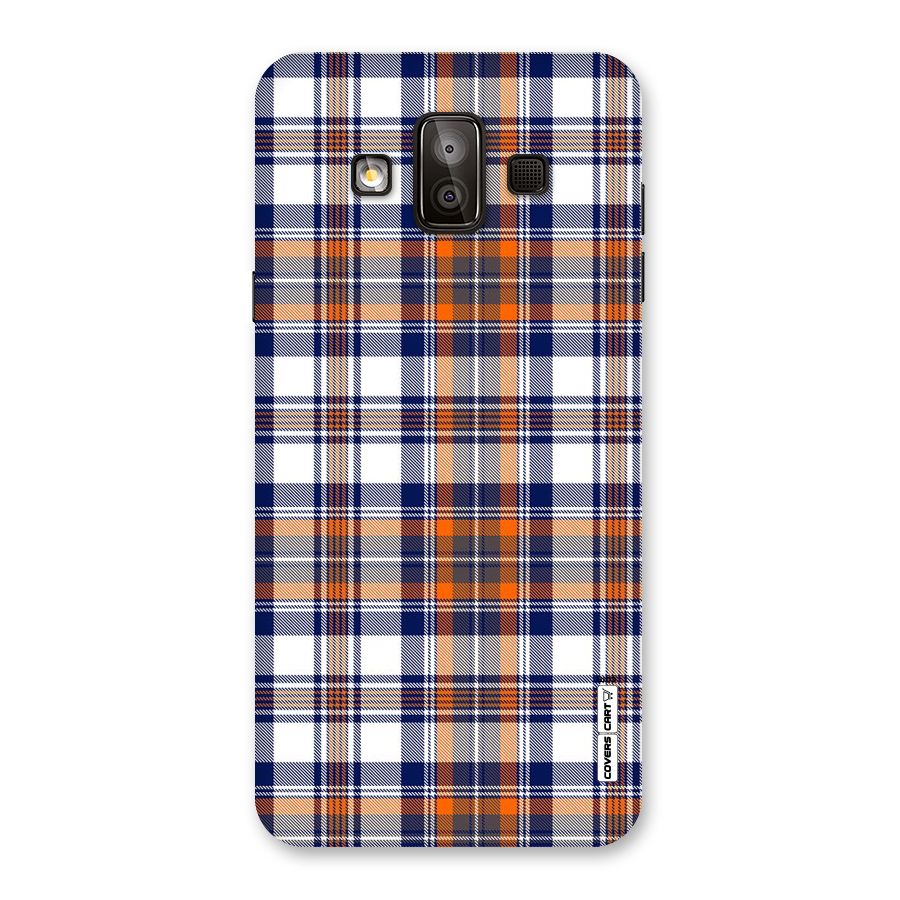 Shades Of Check Back Case for Galaxy J7 Duo