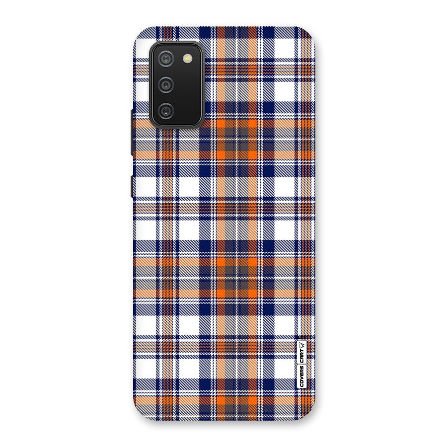 Shades Of Check Back Case for Galaxy M02s
