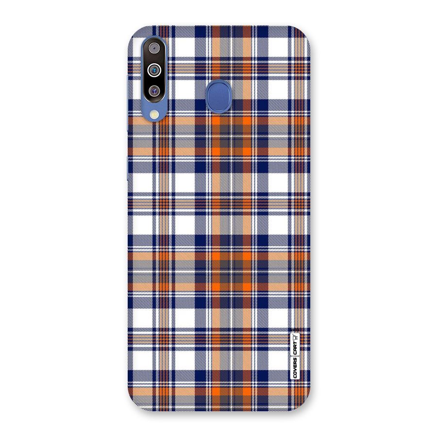 Shades Of Check Back Case for Galaxy M30