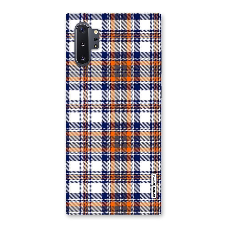 Shades Of Check Back Case for Galaxy Note 10 Plus