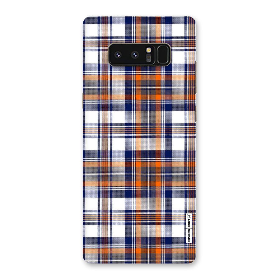 Shades Of Check Back Case for Galaxy Note 8