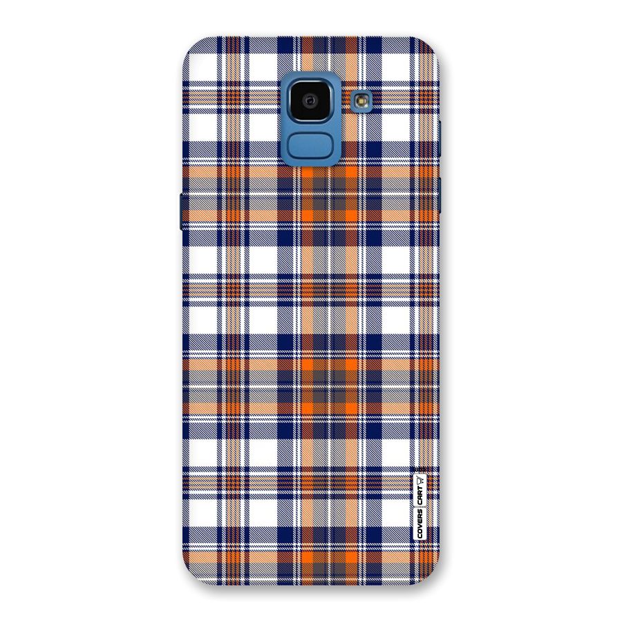 Shades Of Check Back Case for Galaxy On6