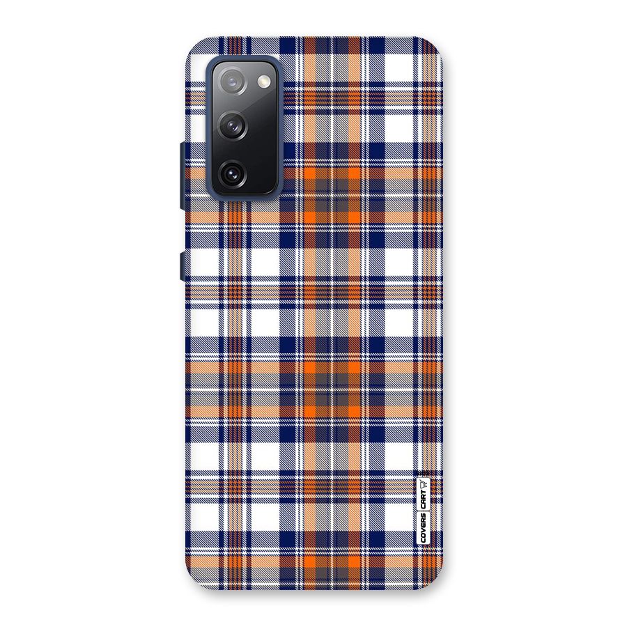 Shades Of Check Back Case for Galaxy S20 FE