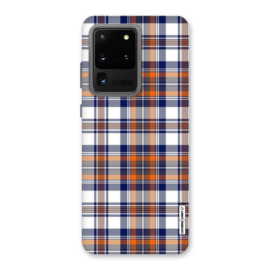 Shades Of Check Back Case for Galaxy S20 Ultra