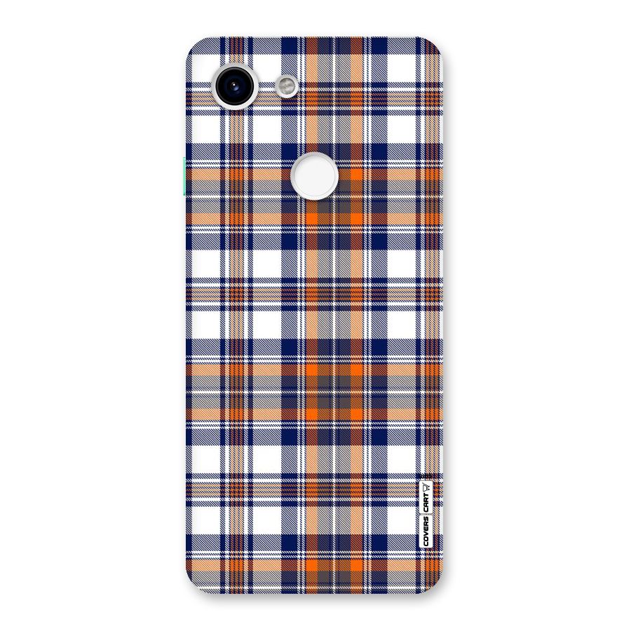 Shades Of Check Back Case for Google Pixel 3