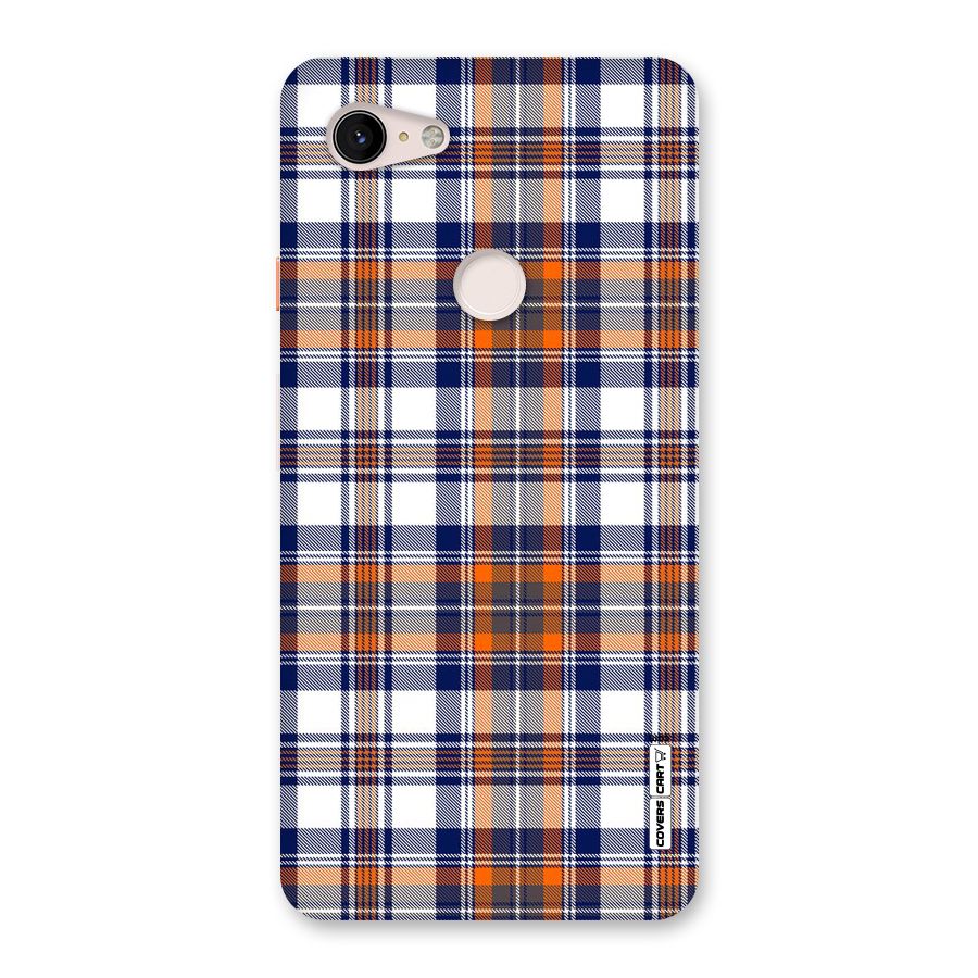 Shades Of Check Back Case for Google Pixel 3 XL