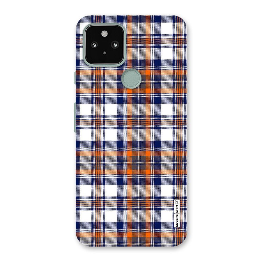 Shades Of Check Back Case for Google Pixel 5