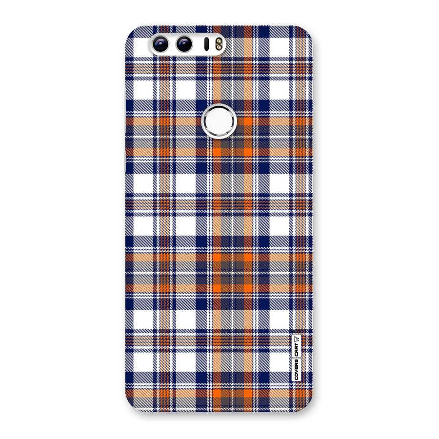 Shades Of Check Back Case for Honor 8
