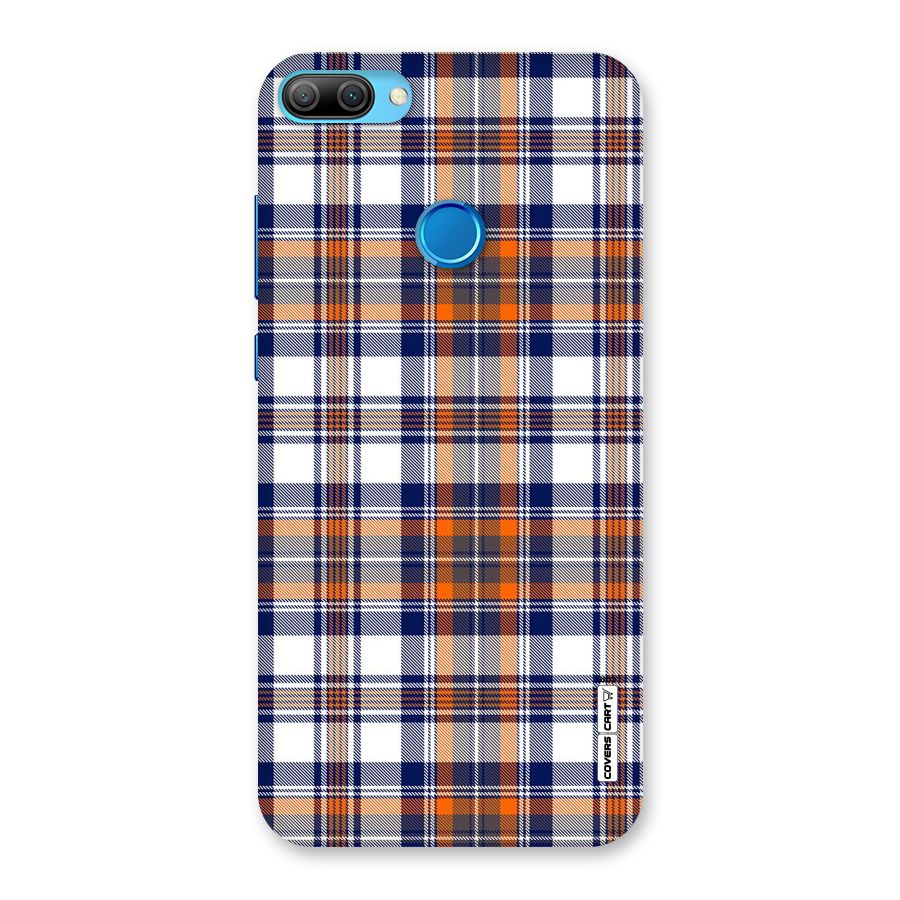 Shades Of Check Back Case for Honor 9N
