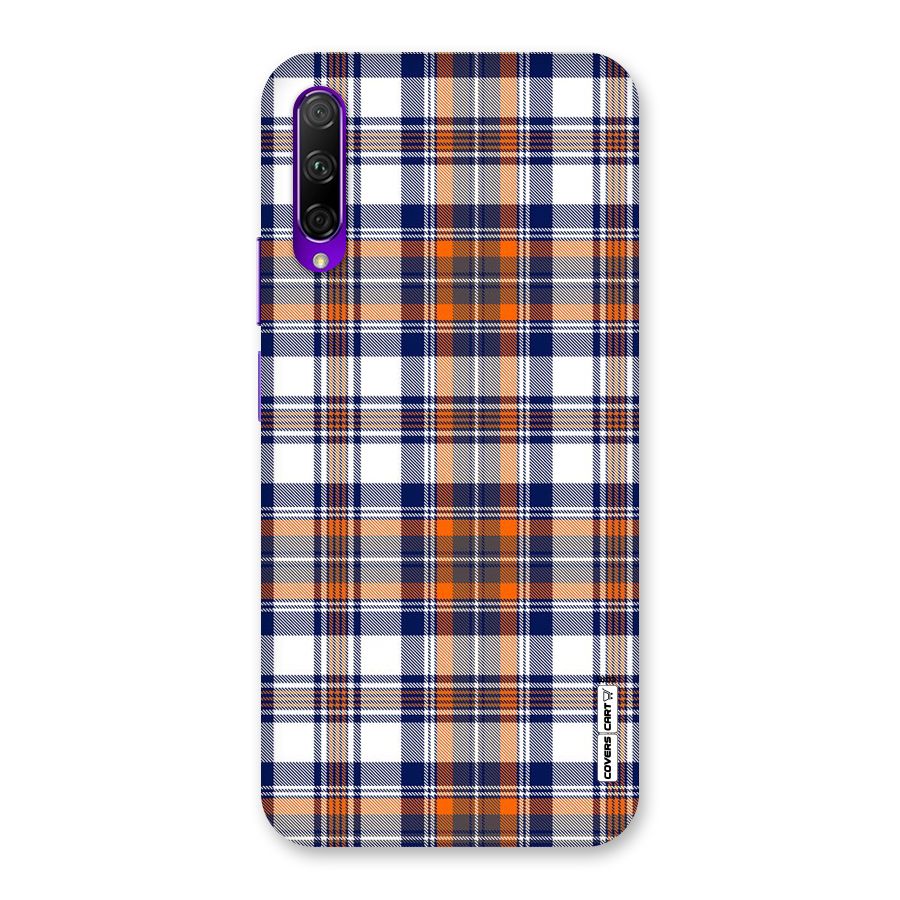 Shades Of Check Back Case for Honor 9X Pro