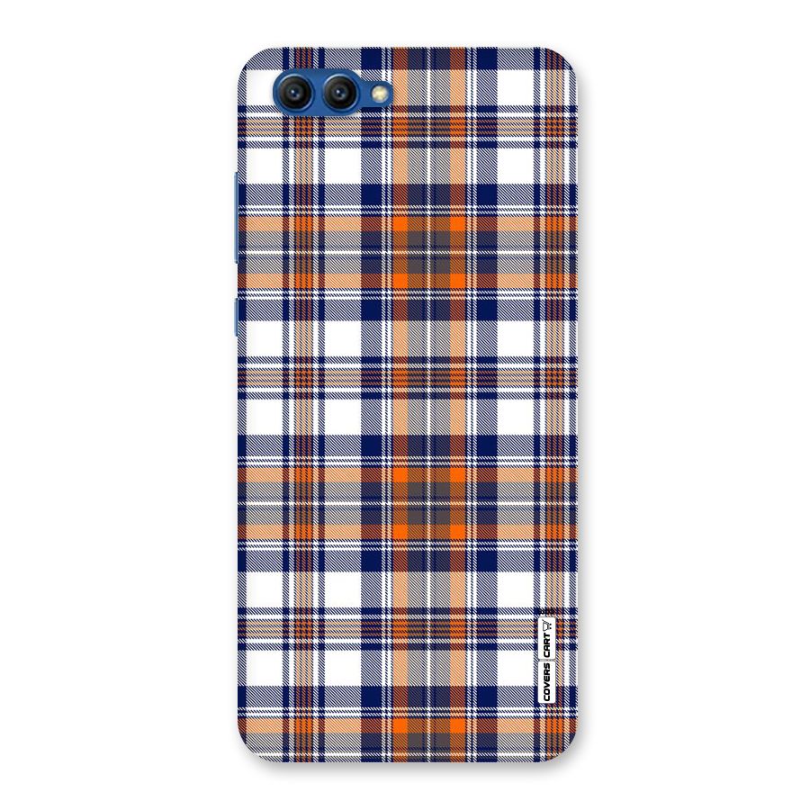 Shades Of Check Back Case for Honor View 10