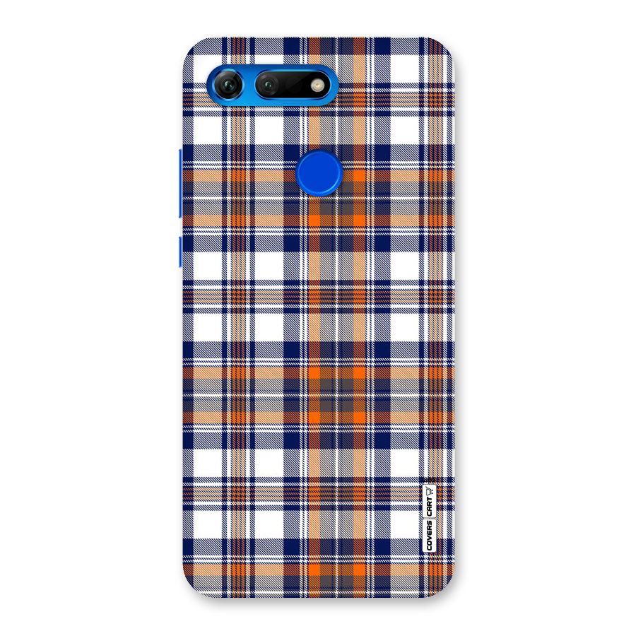 Shades Of Check Back Case for Honor View 20