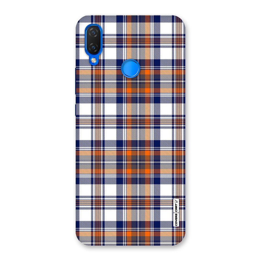 Shades Of Check Back Case for Huawei P Smart+