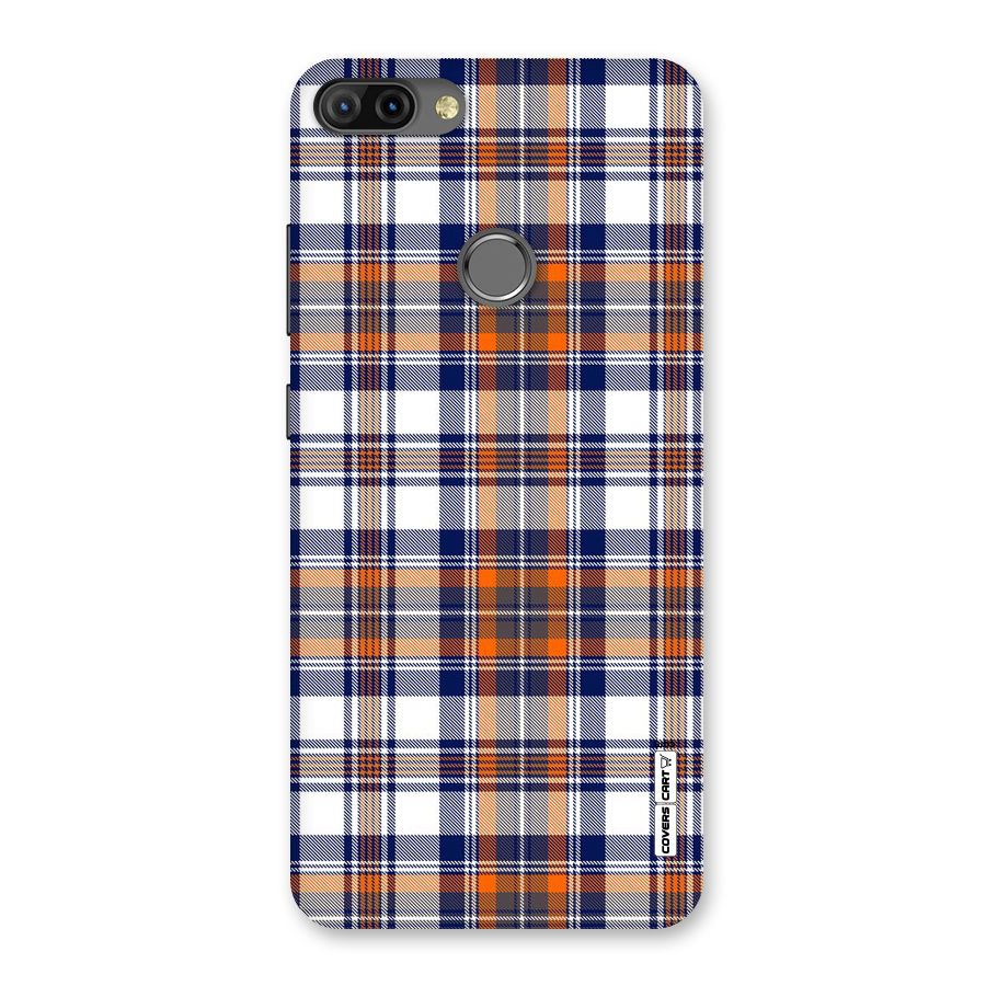 Shades Of Check Back Case for Infinix Hot 6 Pro