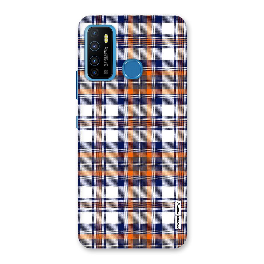 Shades Of Check Back Case for Infinix Hot 9