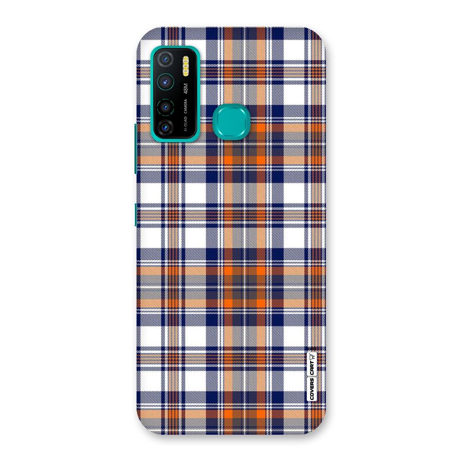 Shades Of Check Back Case for Infinix Hot 9 Pro