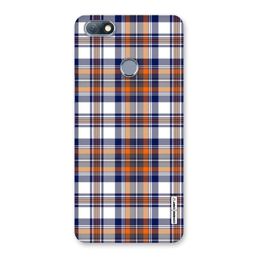 Shades Of Check Back Case for Infinix Note 5