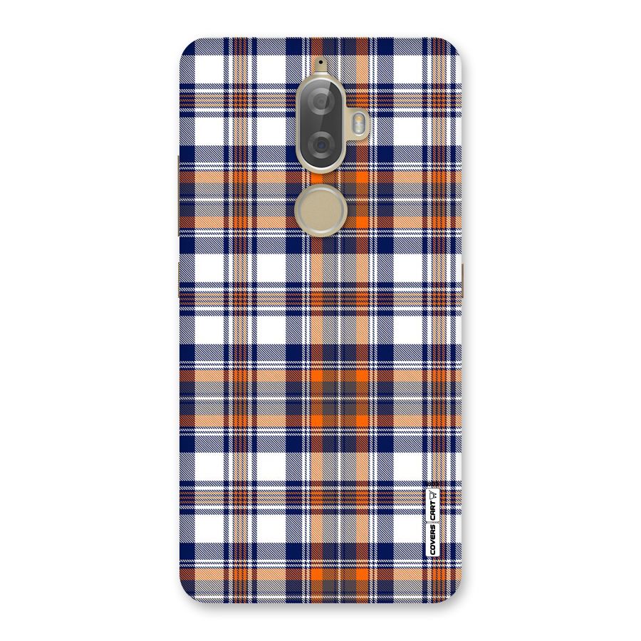 Shades Of Check Back Case for Lenovo K8 Plus