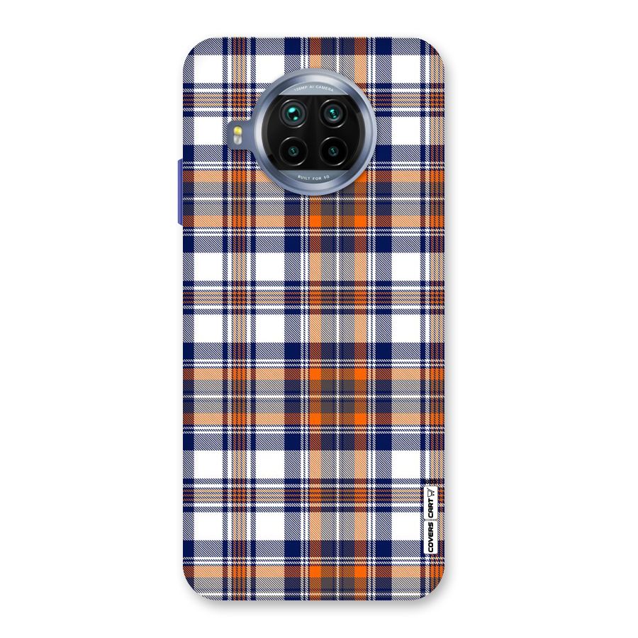 Shades Of Check Back Case for Mi 10i