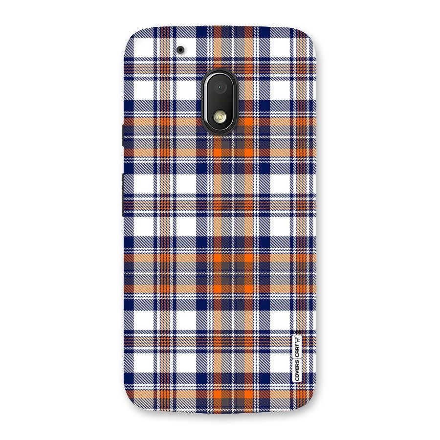Shades Of Check Back Case for Moto G4 Play