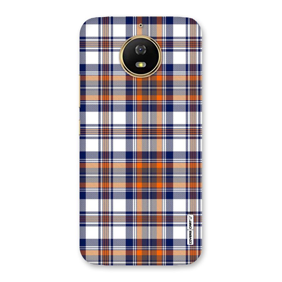 Shades Of Check Back Case for Moto G5s